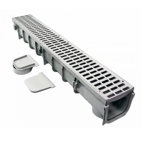 Drenaje de Canal con Rejilla Pro Series 5″ Bedon